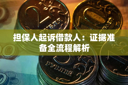 北京担保人起诉借款人：证据准备全流程解析