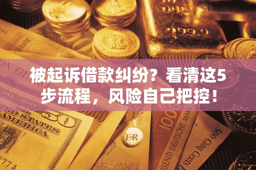 北京被起诉借款纠纷？看清这5步流程，风险自己把控！